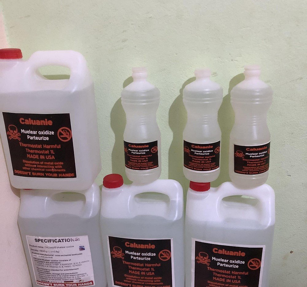 Manufacturing Process of Caluanie Muelear Oxidize