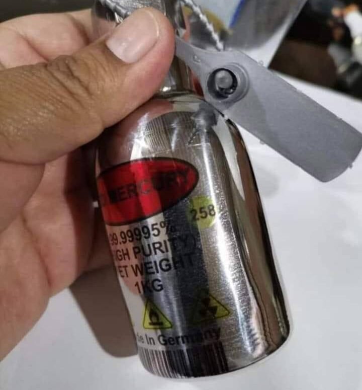 Red Mercury for Gold Mining