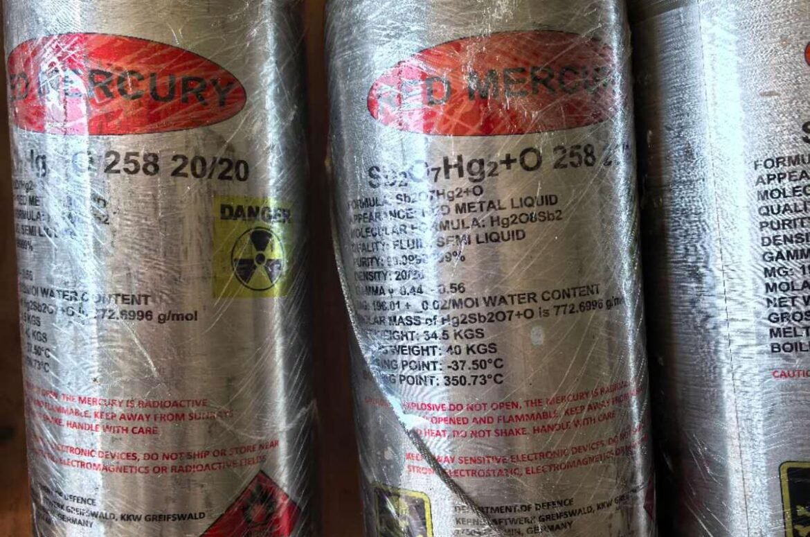 Red Mercury for gold extraction in Ecuador