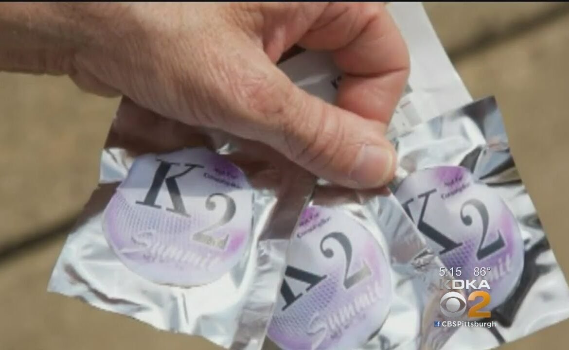 Liquid K2 on Paper for Undetectable Delivery