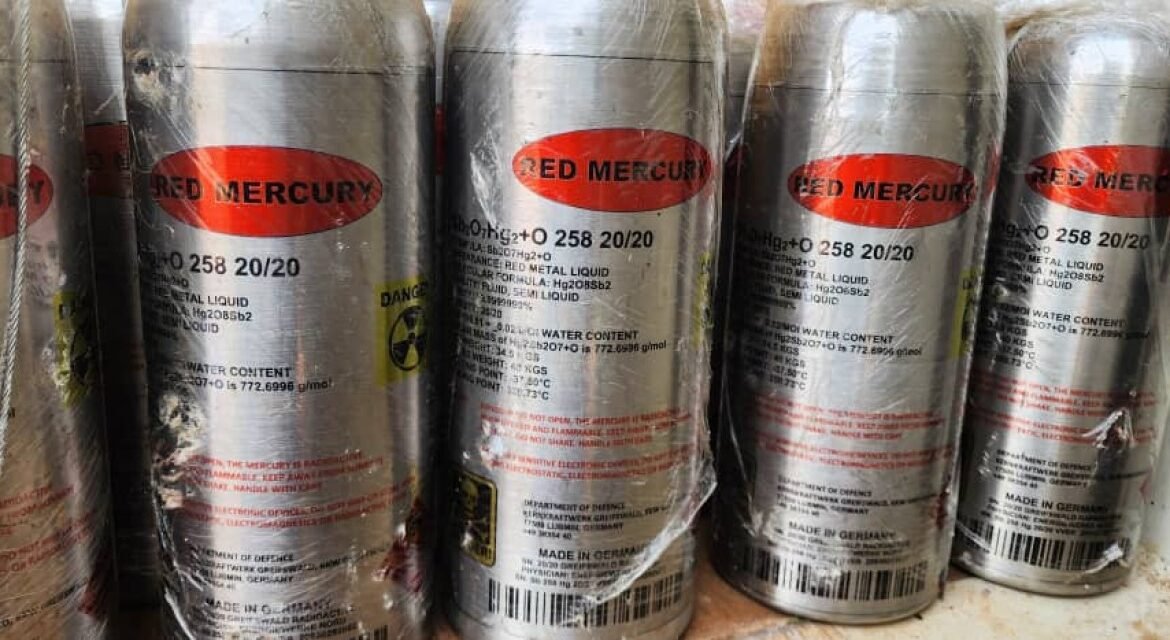 German Red Mercury 9N Purity