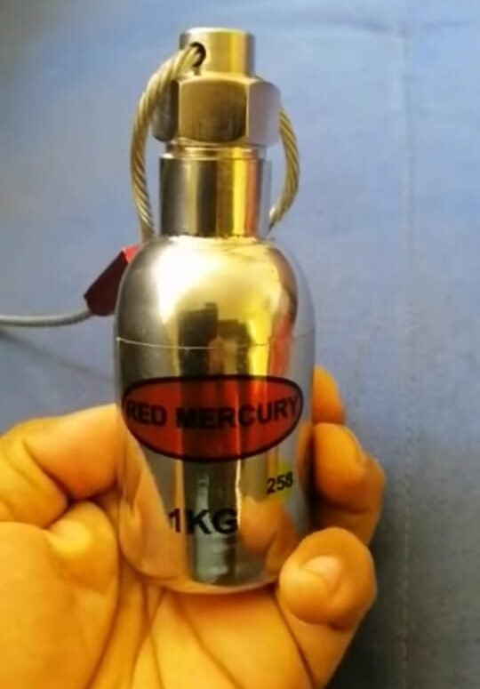 Red and Silver Mercury