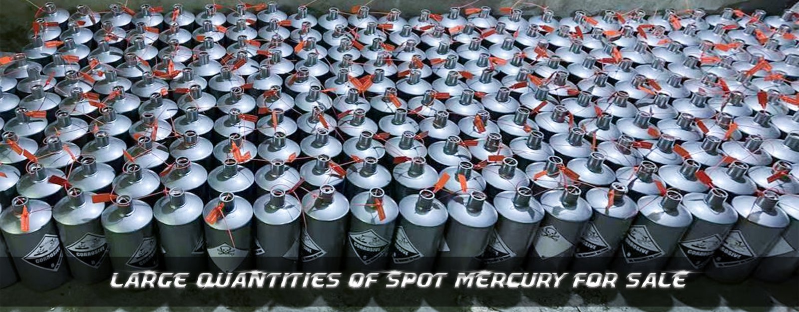 Silver Mercury in gold extraction,