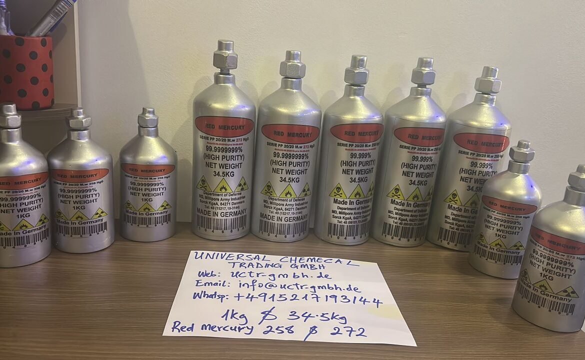 Silver Mercury to red mercury Gold Recovery