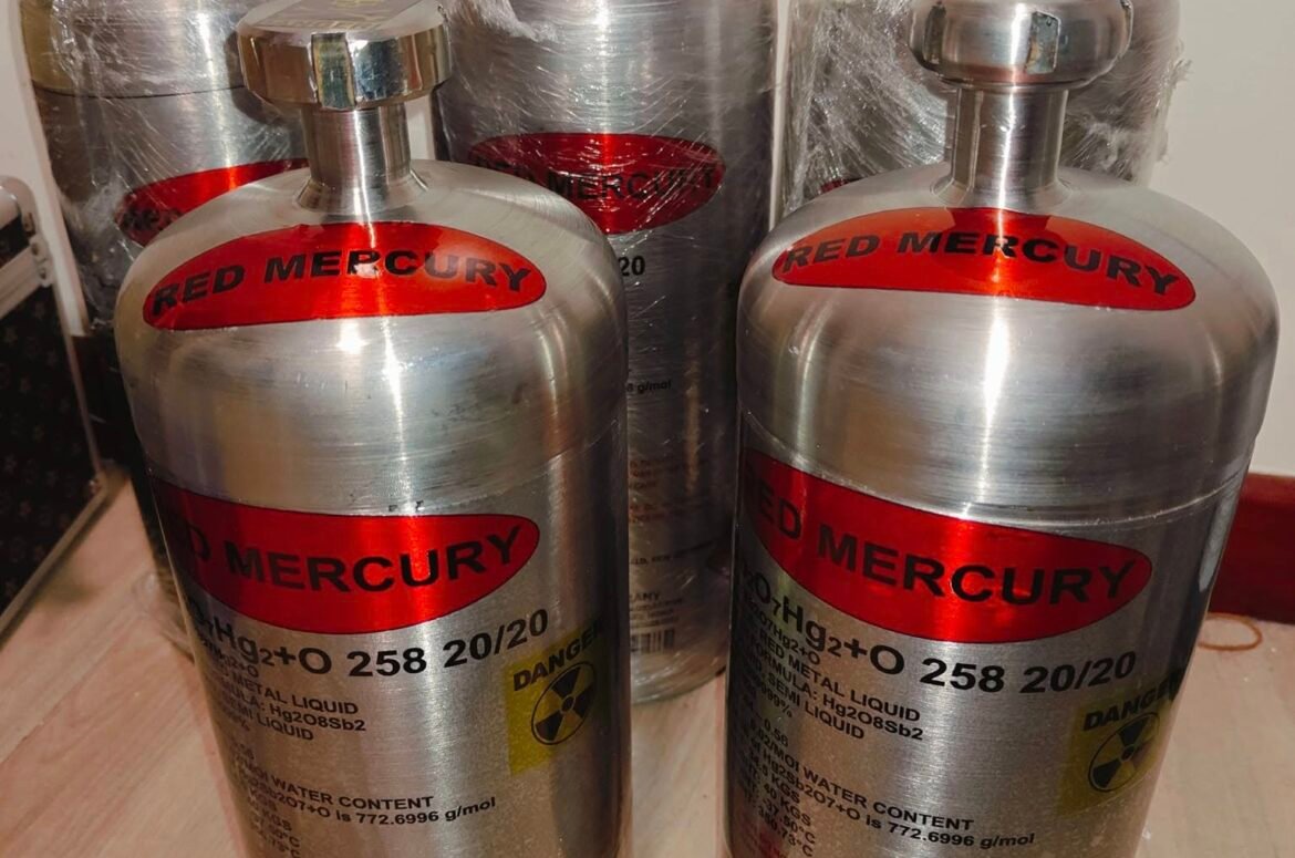 Mining grade red mercury 272